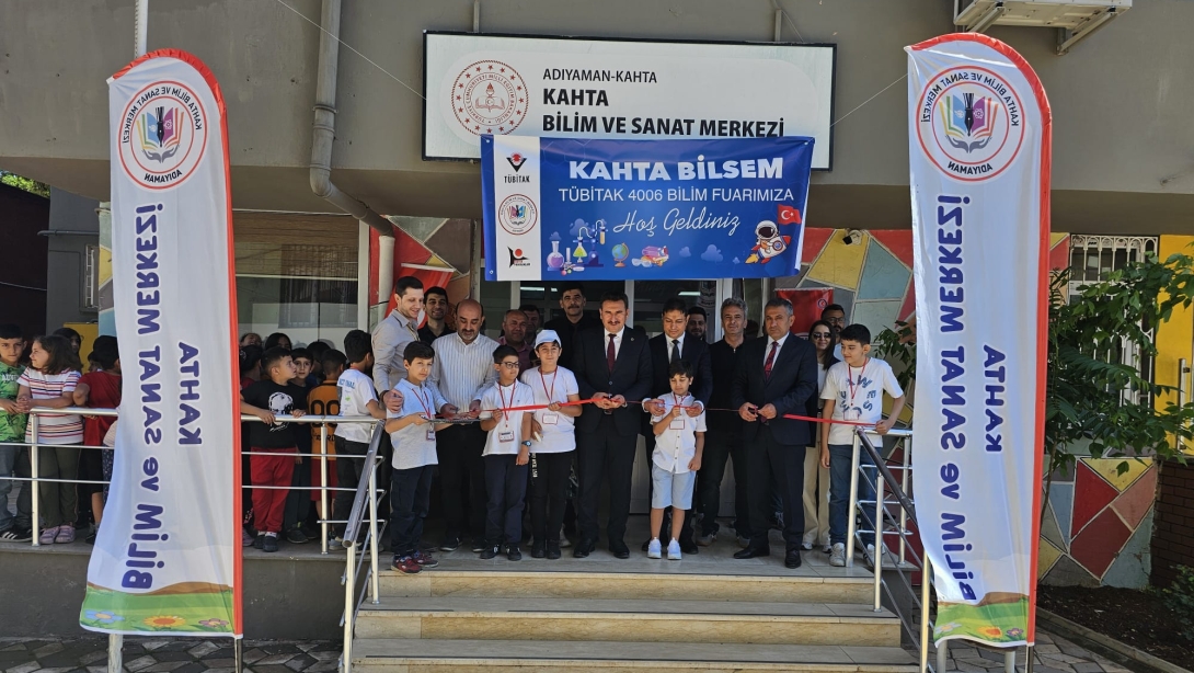 Kahta BİLSEM TÜBİTAK 4006 Bilim Fuarı